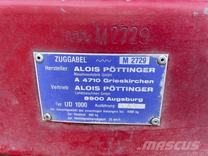 Pöttinger BOSS II Atrelados auto-carregadores