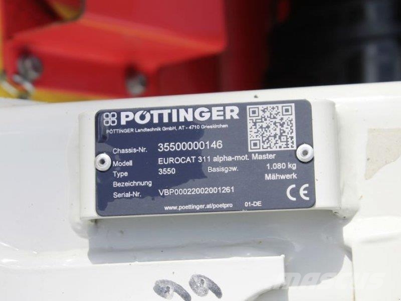 Pöttinger EUROCAT 311 ALPHA MOTION Kaszák