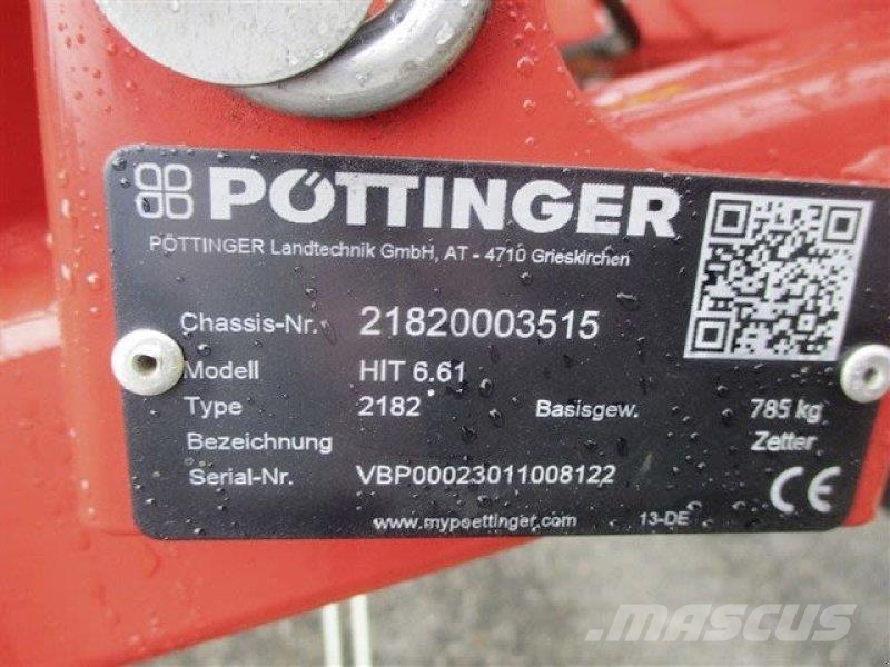 Pöttinger HIT 6.61 #581 Ranghinatori