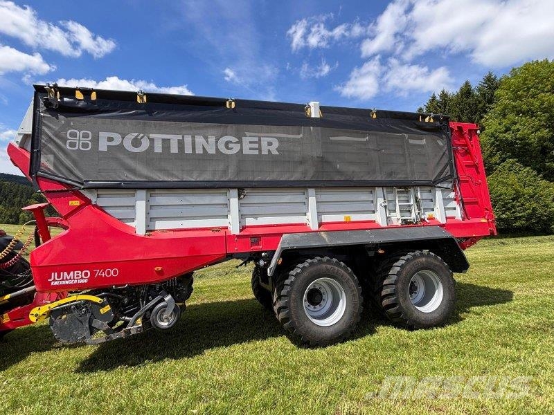 Pöttinger Jumbo 7400 Grain / Silage Trailers