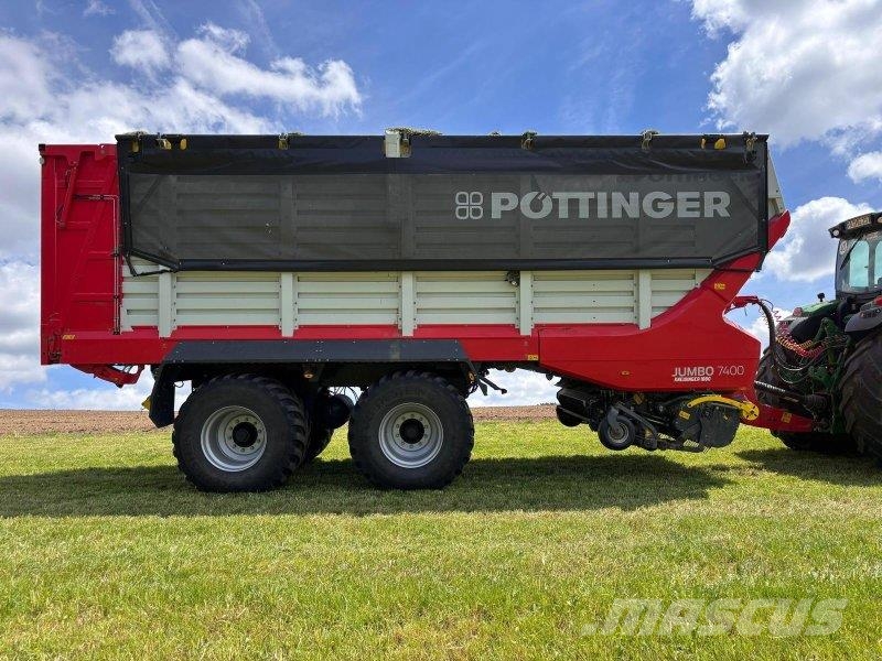 Pöttinger Jumbo 7400 Grain / Silage Trailers