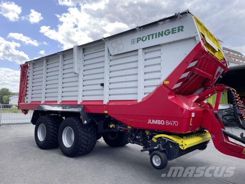 Pöttinger JUMBO 8470 Ρυμούλκα με διάταξη αυτοφόρτωσης