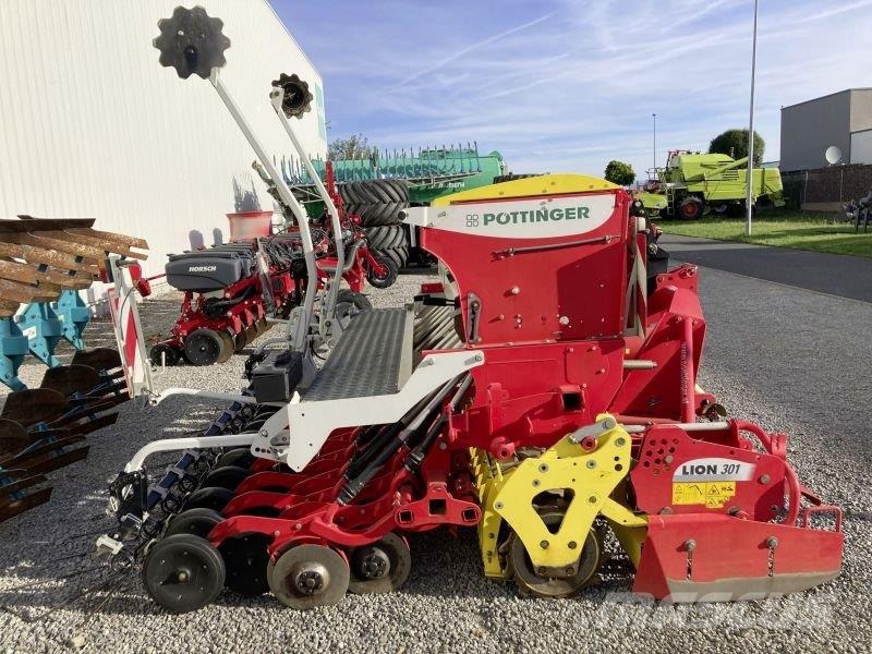 Pöttinger LION 301 U. VITASEM 302 ADD Combination drills