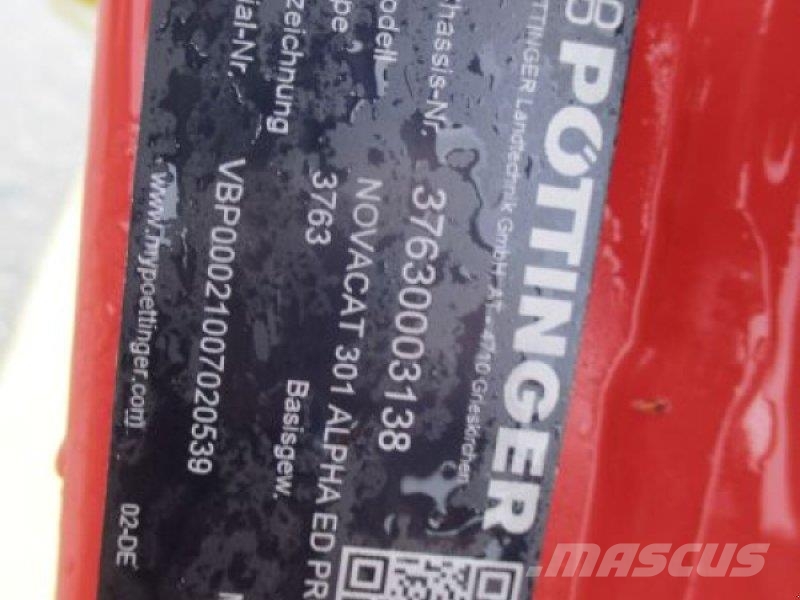 Pöttinger NOVACAT 301 ALPHA-MOTION ED PR Niittokoneet