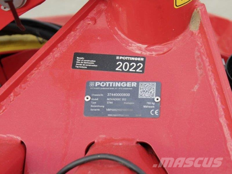 Pöttinger NOVADISC 352 Falciatrici
