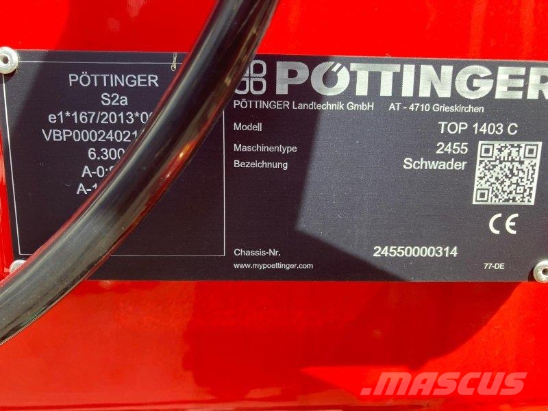 Pöttinger TOP 1403 C 윈드로어