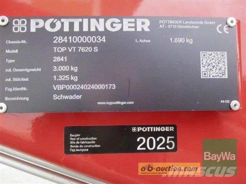 Pöttinger TOP VT 7620 S #623 윈드로어