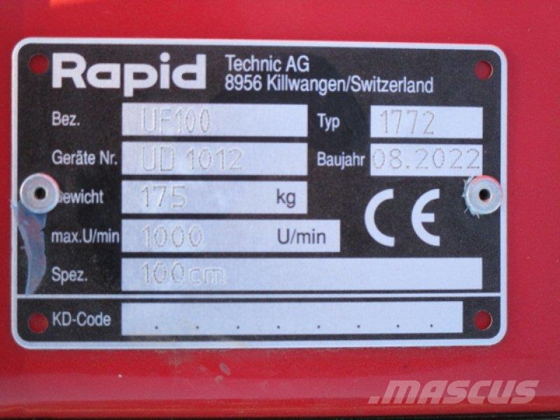 Rapid Varea S 161 Мотоблоки