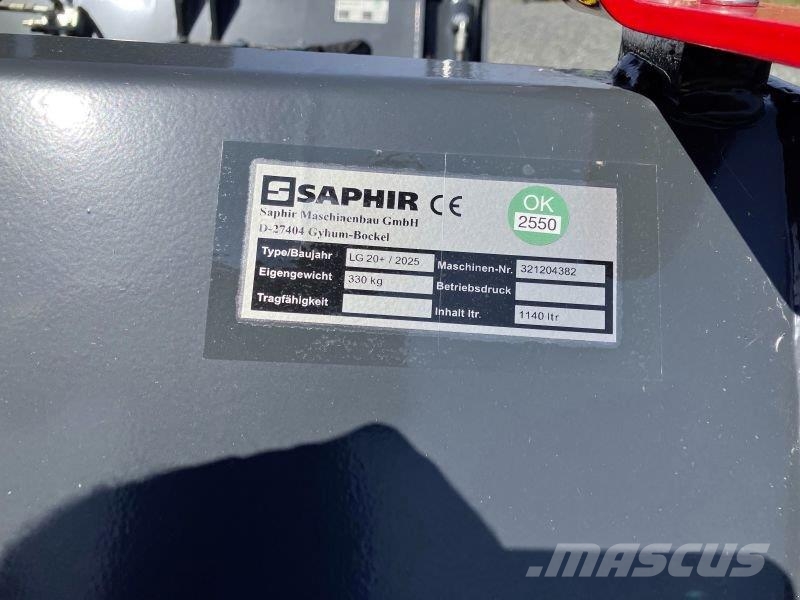 Saphir LG 20+ VLS COMPACT L Tilbehør til frontlæsser