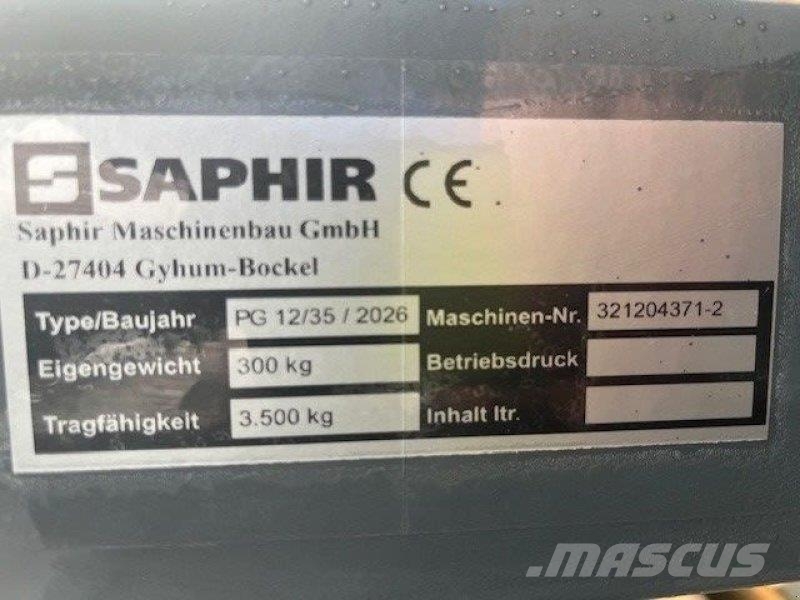 Saphir PG12/35 شوكات