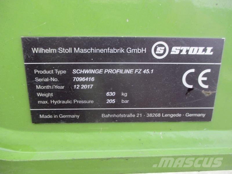 Stoll FRONTLADER STOLL FZ 45.1 #824 프론트 로더 및 굴착기