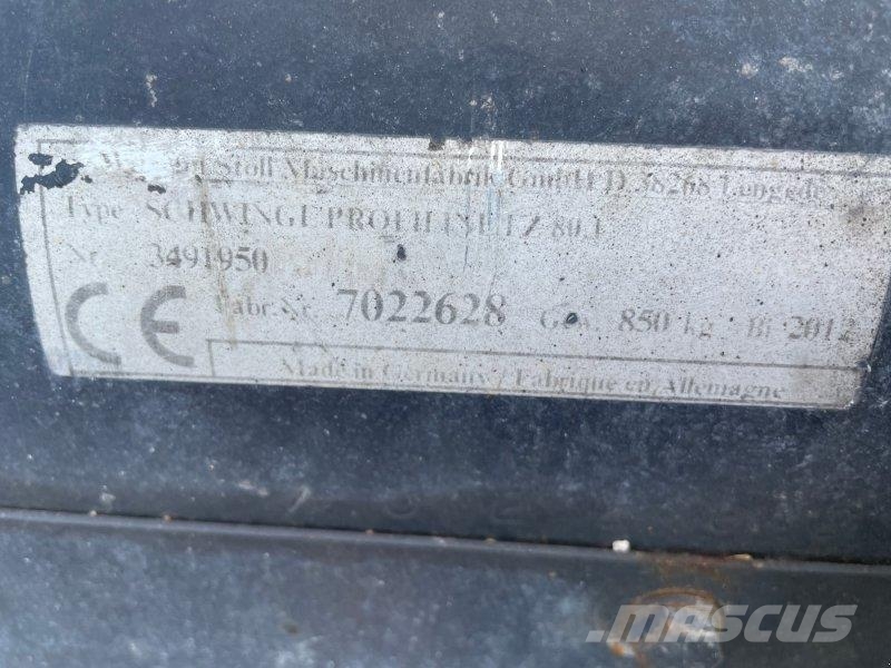 Stoll Profiline FZ 80.1 لوادر وحفارات أمامية