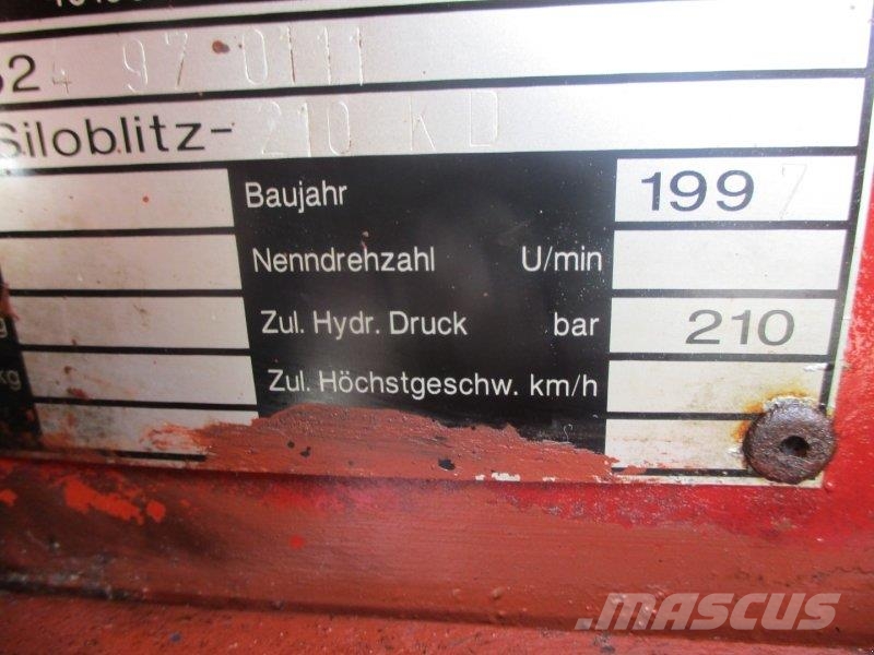 Strautmann Siloblitz 210 KD Inny sprzęt do obsługi inwentarza żywego