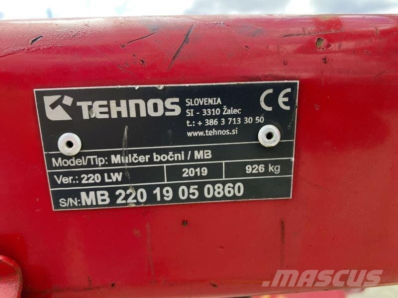 Tehnos MB 220 R PROFI LW Falciatrinciatrici