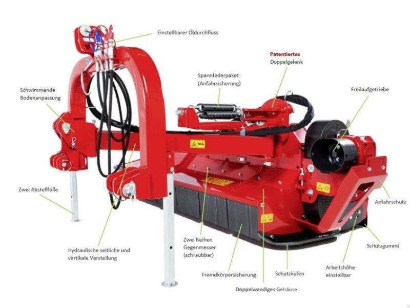Tehnos MB 220 R PROFI LW Falciatrinciatrici