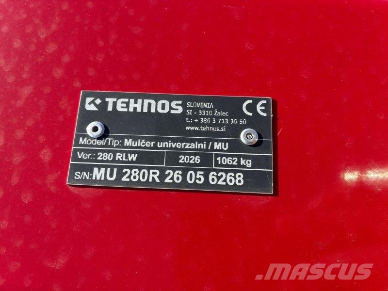 Tehnos MU 280 R Profi LW حصادات الأعلاف