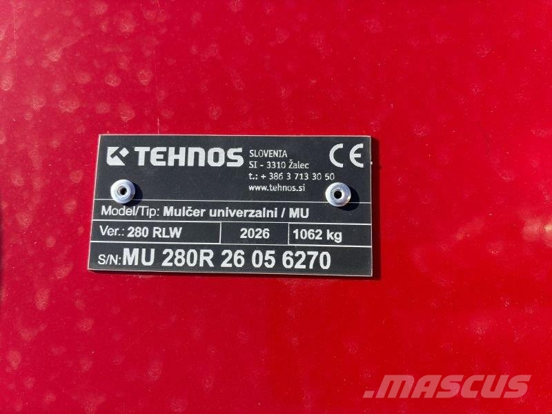 Tehnos MU 280 R Profi LW حصادات الأعلاف