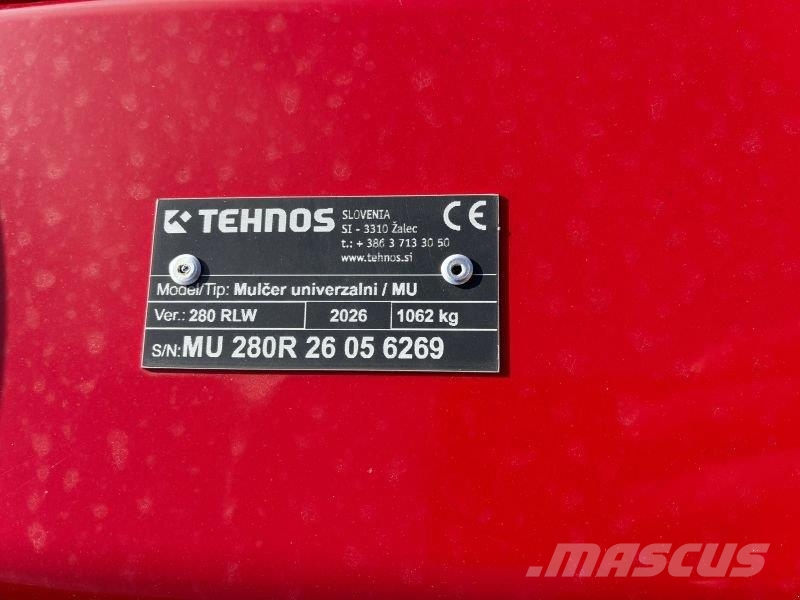 Tehnos MU 280 R Profi LW حصادات الأعلاف