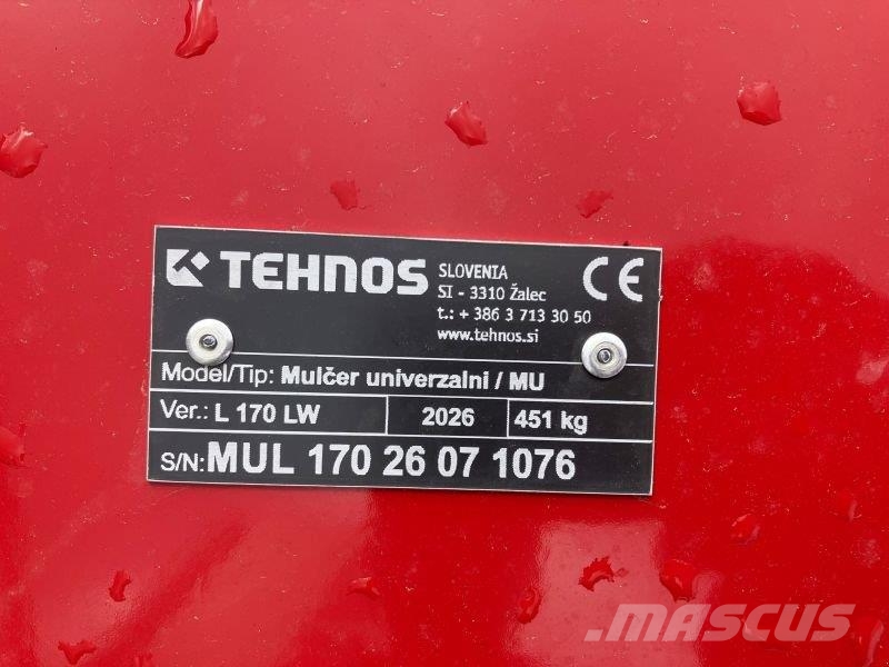Tehnos MUL 170 LW GETR. REVERS. Colhedoras de forragem