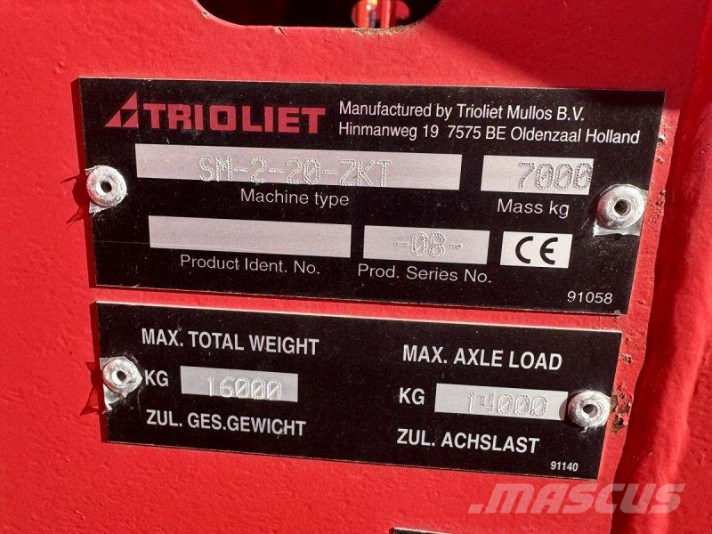 Trioliet SM-2-20-ZKT 混合餵料機
