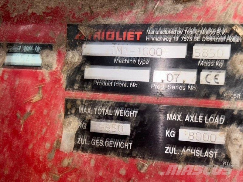 Trioliet Triomix 1-1000 Futtermischwagen