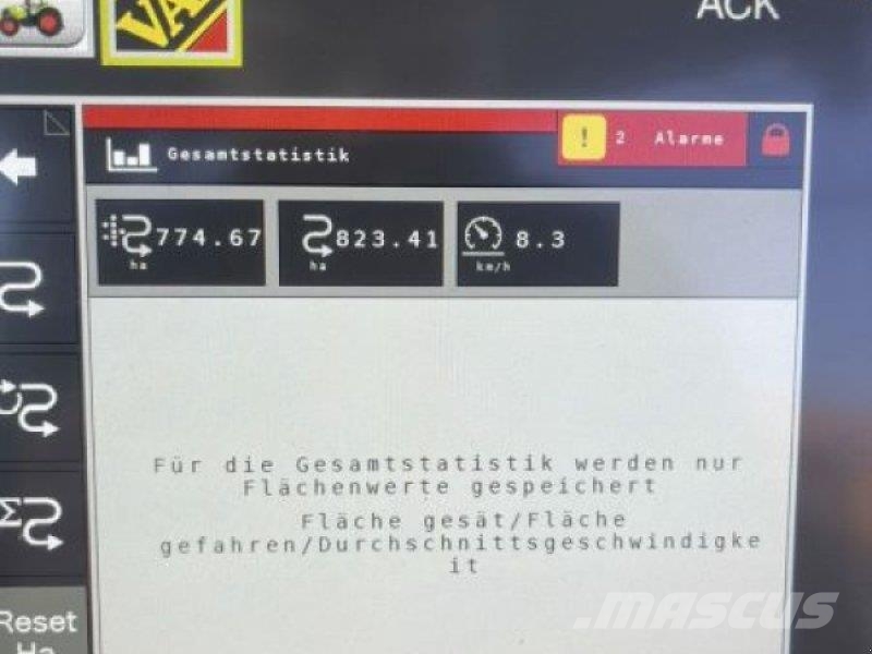 Väderstad TEMPO F 8 Drugi stroji in priključki za setev in sajenje