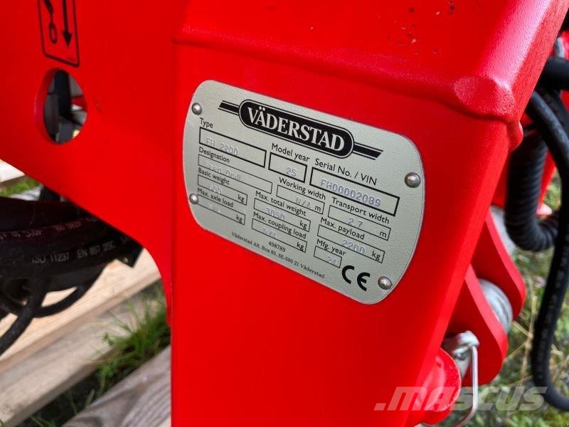 Väderstad TEMPO TPV 12 WSX + FH 2200 Інші сівалки