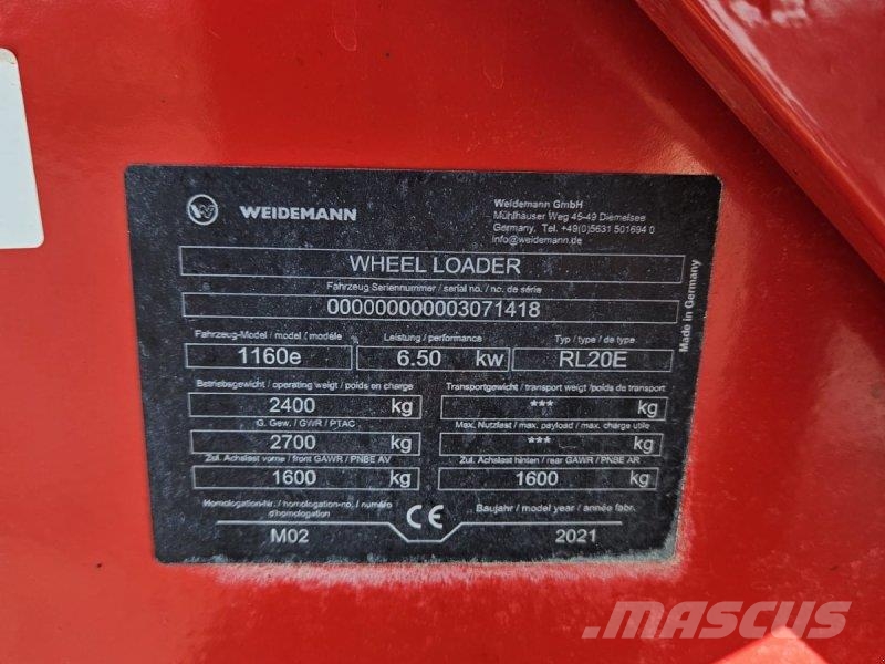 Weidemann 1160 E Hoflader