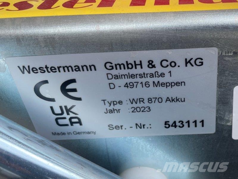 Westermann WR 870 Akku Varredores
