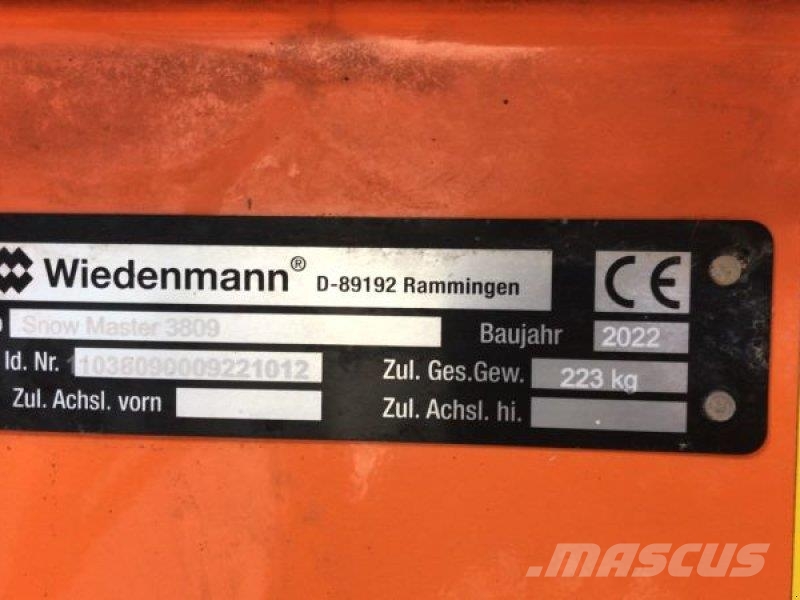 Wiedenmann SnowMaster 3809 Снежные отвалы и плуги