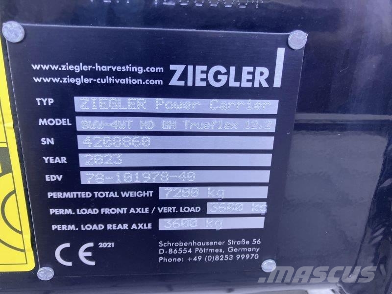Ziegler SWW GH TF 12,20M (40') Kombájn tartozékok