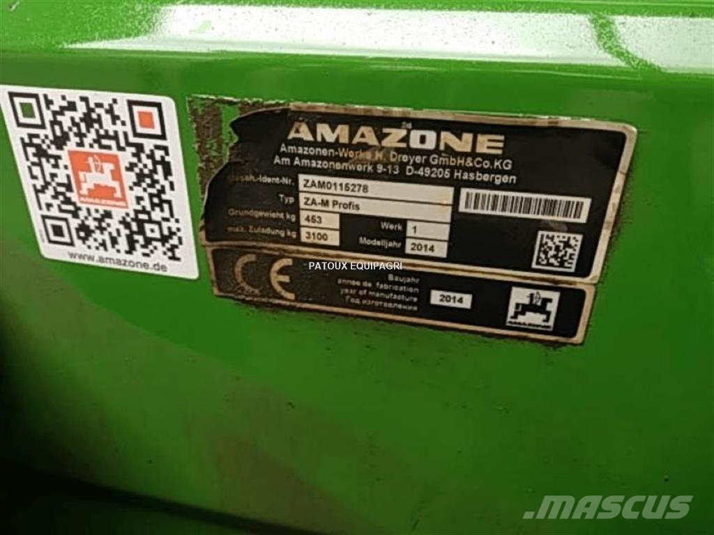 Amazone ZAM PROFIS Mineraldüngerstreuer