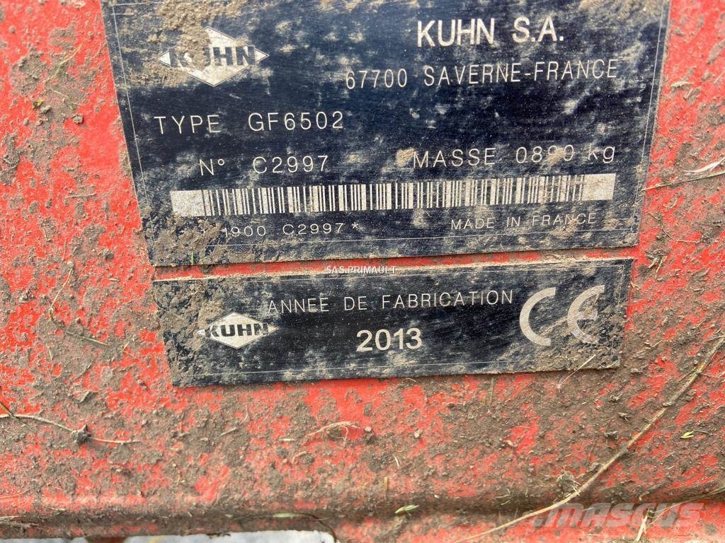 Kuhn GF6502 Гребла и сенообръщачки
