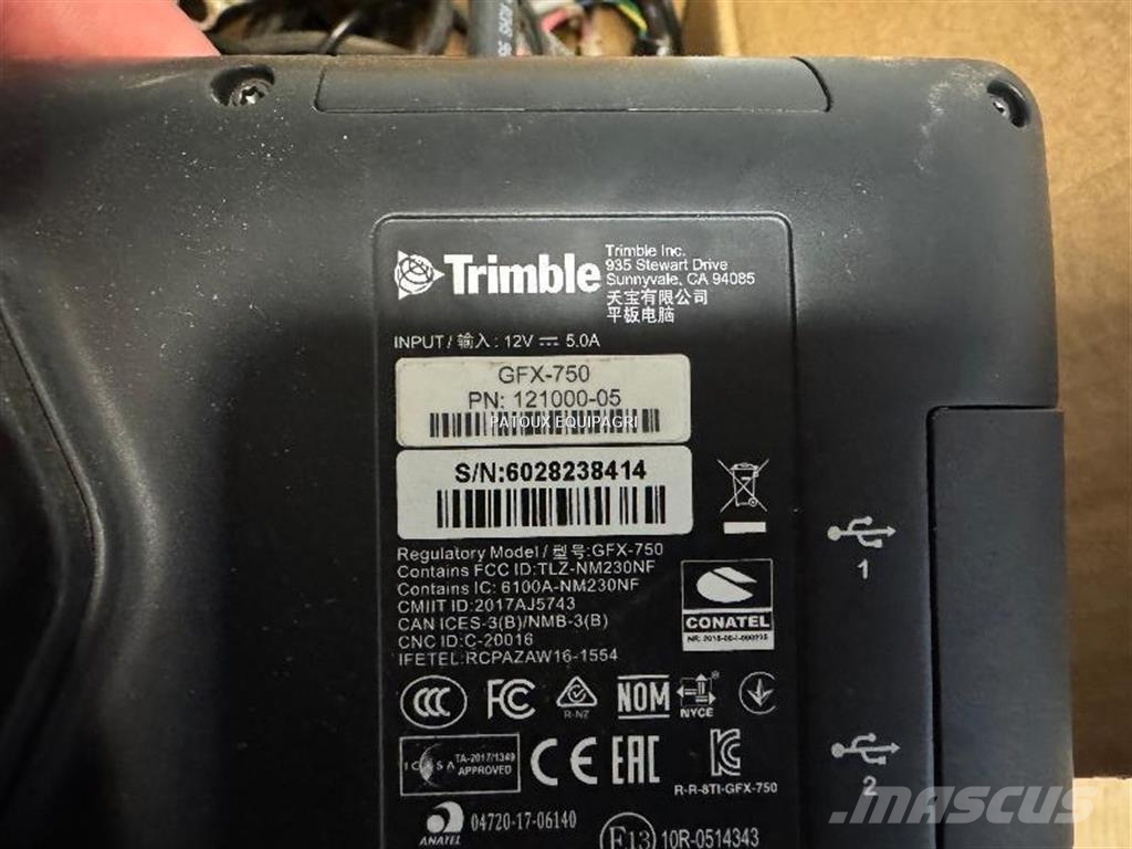 Trimble GFX 750 RTK Inne maszyny siewne
