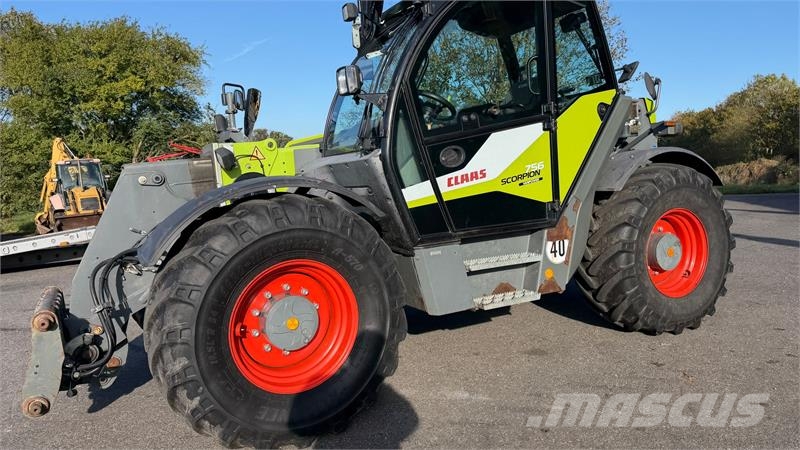 CLAAS SCORPION 756 KUN 2600 TIMER! Teleskopiskie manipulatori
