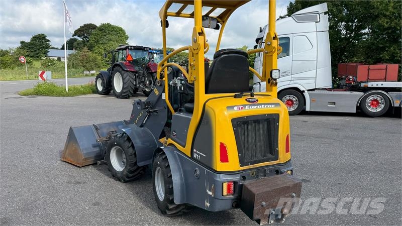 Eurotrac W11 KUN 350 TIMER! Minicargadoras