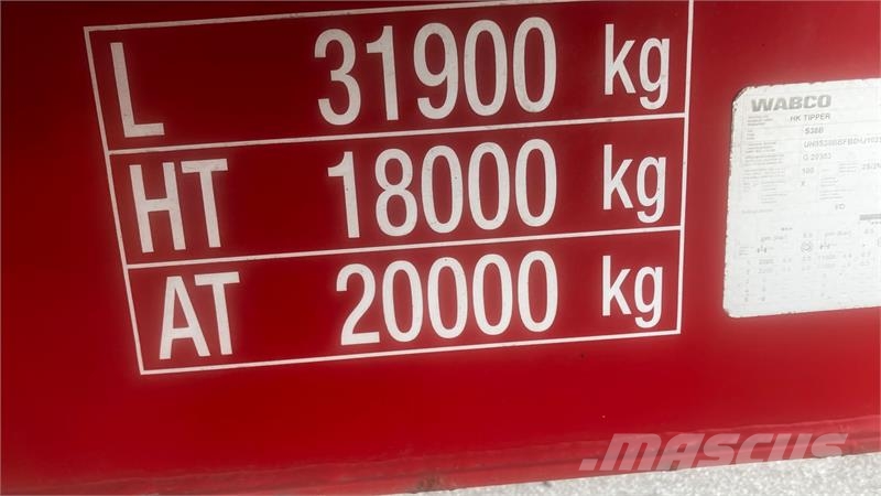 HK TIPPER 2 aklet tiptrailer Hk Tipper Camion benne