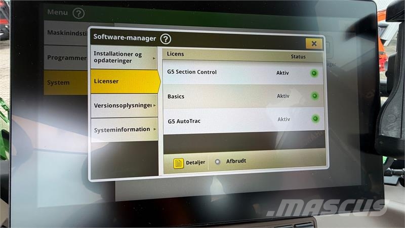 John Deere 6R155 KUN 1200 TIMER OG GEN5 SKÆRM! الجرارات