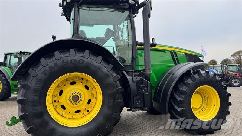 John Deere 7230R KUN 4800 TIMER OG FRONT PTO! Tracteur