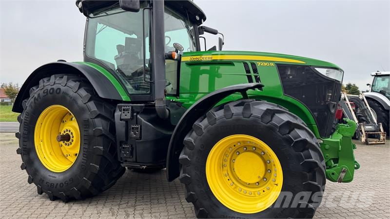 John Deere 7230R KUN 4800 TIMER OG FRONT PTO! Tracteur