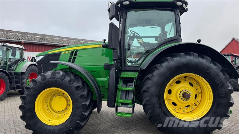 John Deere 7230R KUN 4800 TIMER OG FRONT PTO! Tracteur
