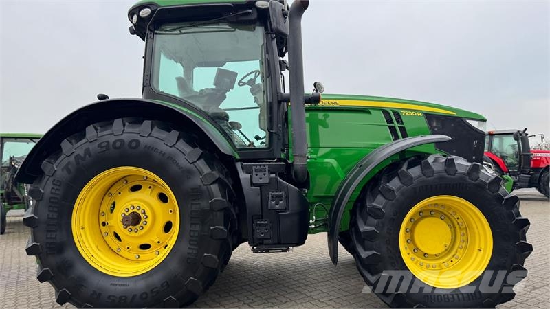John Deere 7230R KUN 4800 TIMER OG FRONT PTO! Tracteur