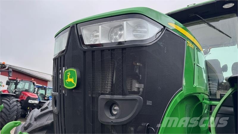 John Deere 7230R KUN 4800 TIMER OG FRONT PTO! Tracteur