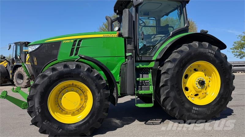 John Deere 7280R KUN 4200 TIMER OG FRONT PTO! الجرارات