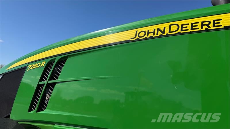 John Deere 7280R KUN 4200 TIMER OG FRONT PTO! الجرارات