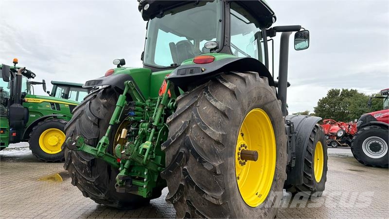 John Deere 7280R MED FRONT PTO OG FULD SERVICEBOG! Tracteur