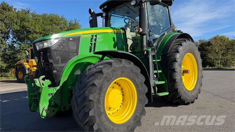 John Deere 7280R MED FRONT PTO OG FULD SERVICEBOG! Traktoren