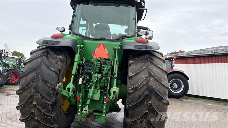 John Deere 7280R MED FRONT PTO OG FULD SERVICEBOG! Tracteur