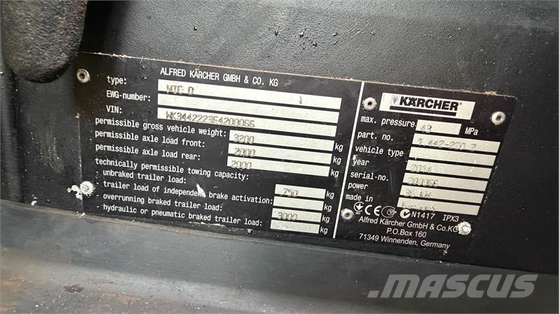 Kärcher Mic 50 MED SALTSPREDER OG SNEPLOV Portaherramientas