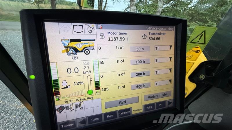 New Holland CX8.90 SLH KUN 800 TIMER! Kombajni